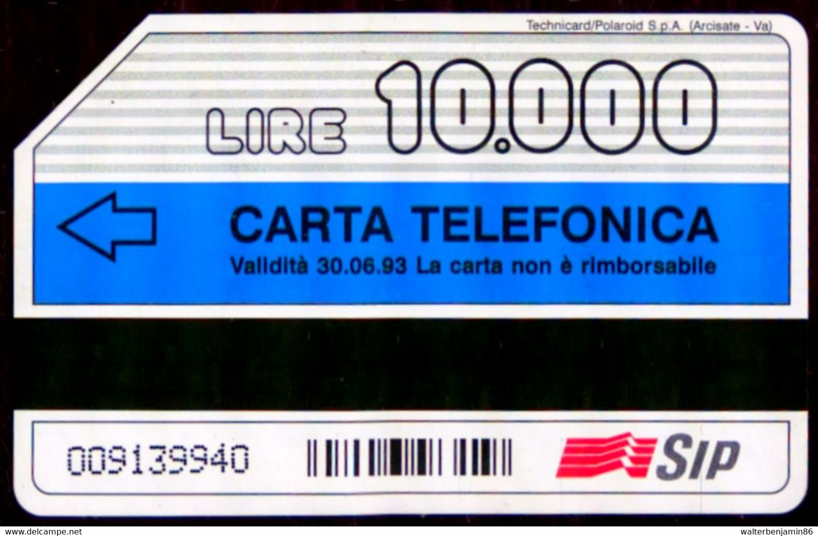 G 183 C&C 2240 SCHEDA TELEFONICA USATA TURISMO OSTUNI VARIANTE MACCHIA BLU - Fouten & Varianten