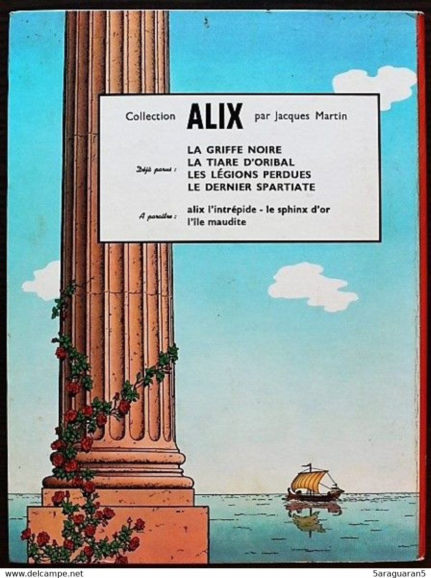 BD ALIX - 8 - Le Tombeau étrusque - EO 1968 - Alix