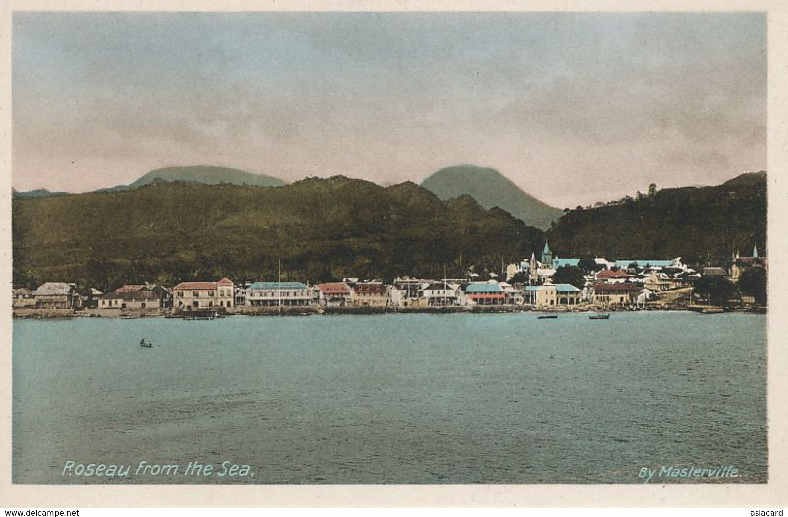 Roseau From The Sea British West Indies - Dominique