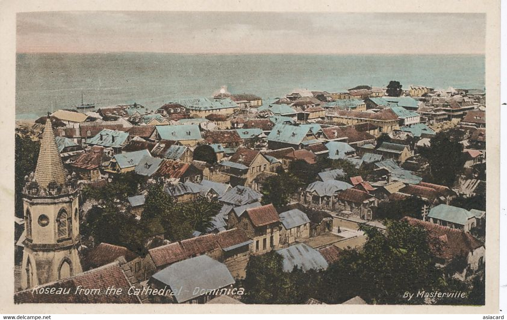 Roseau Dominica From The Cathedral   British West Indies - Dominica