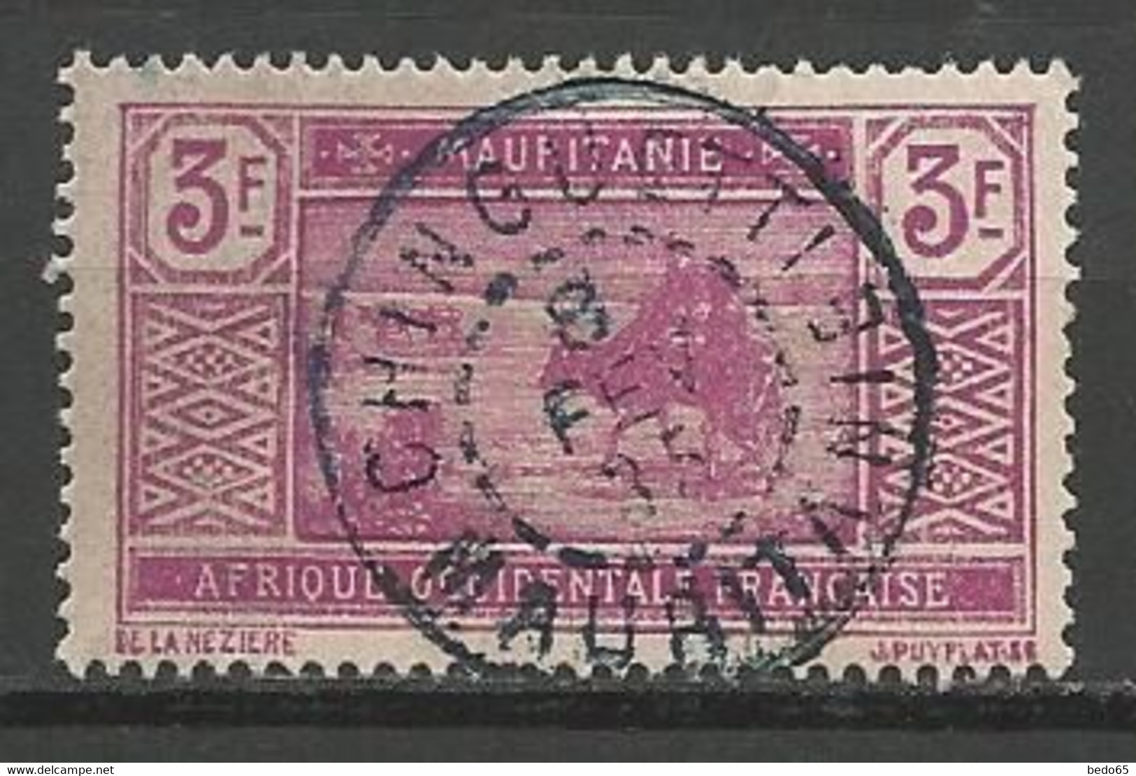 MAURITANIE N° 61 CACHET CHINGUETTI - Used Stamps