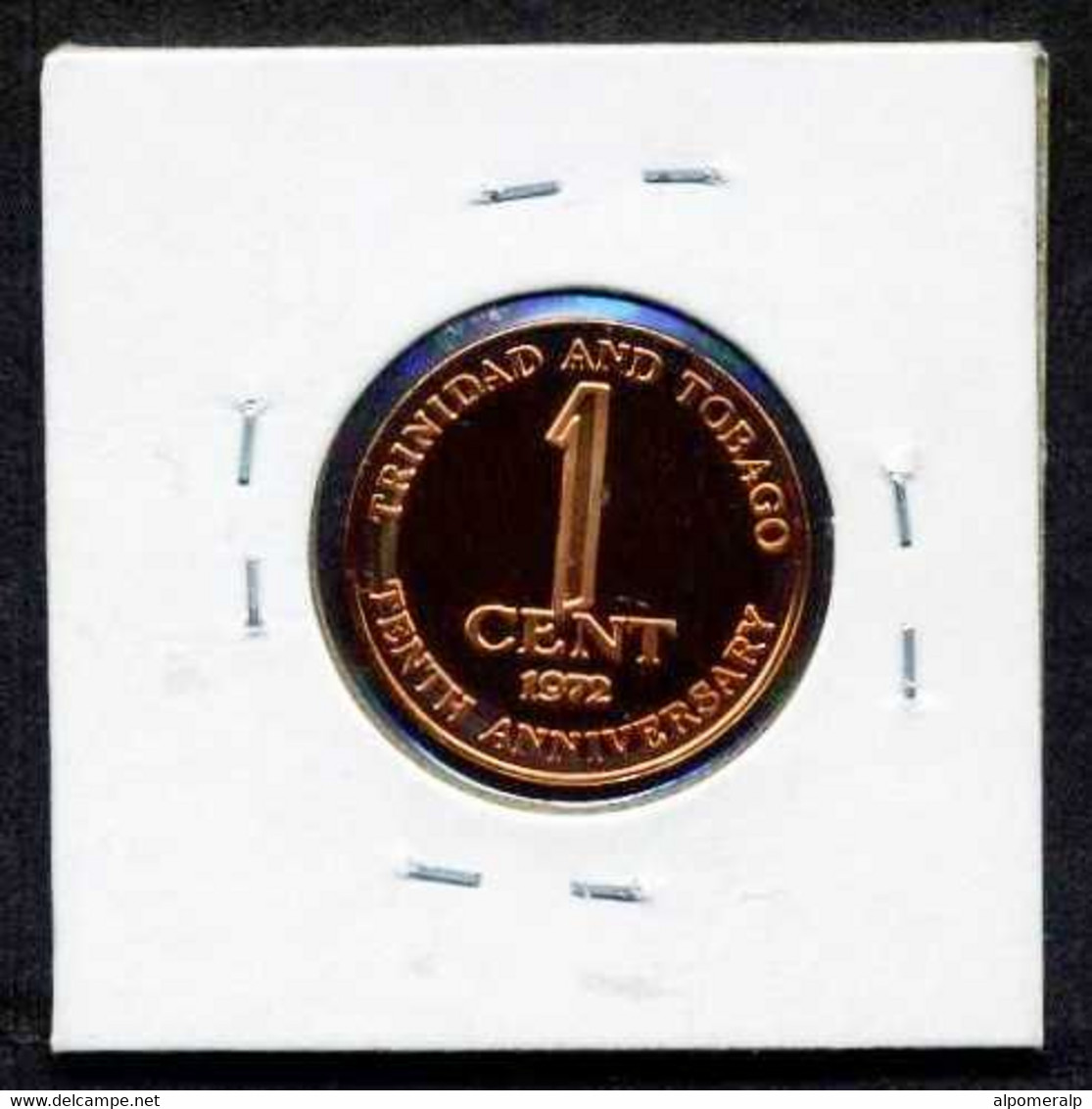 Trinidad & Tobago 1972 1 Cent Proof - Trinidad & Tobago