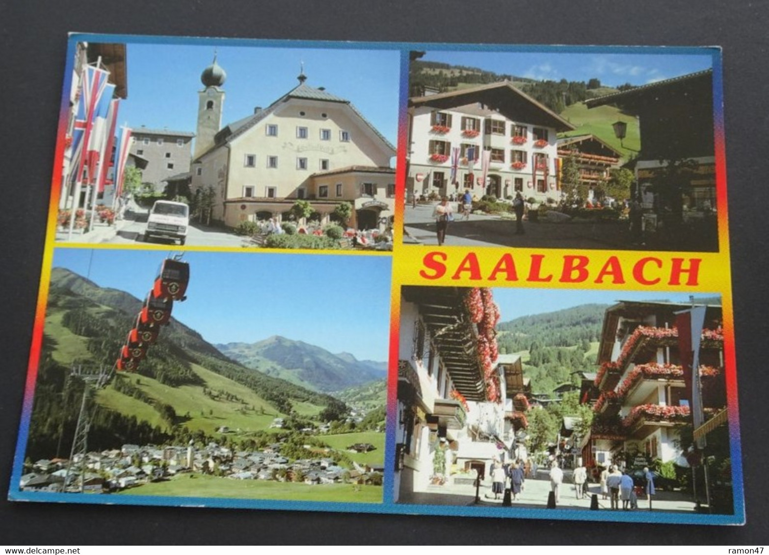 Saalbach - Inmitten Der Kitzbüheler Alpen - Alpine Luftbild Innsbruck - # 3646 - Saalbach