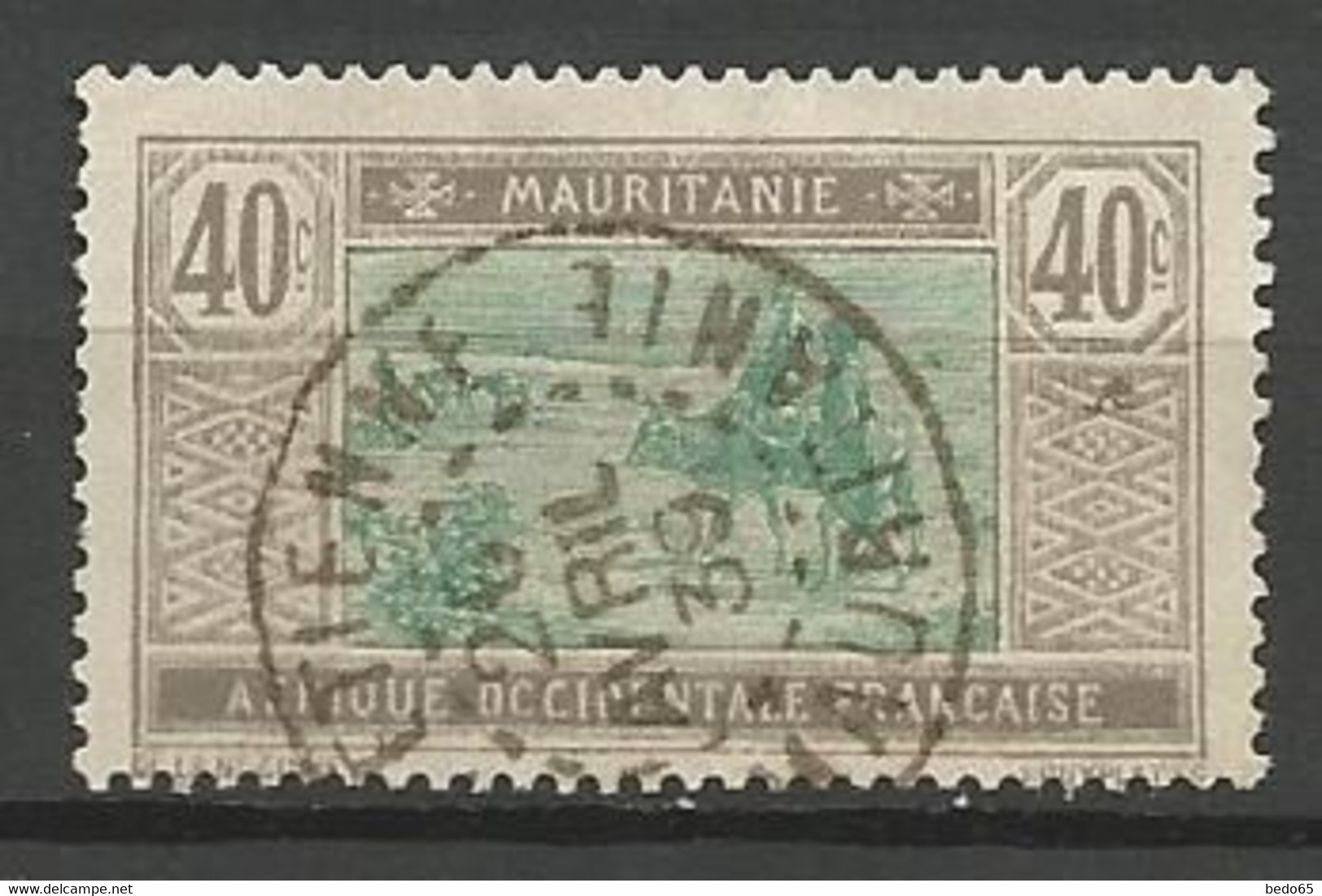 MAURITANIE N° 27 CACHET PORT-ETIENNE - Used Stamps
