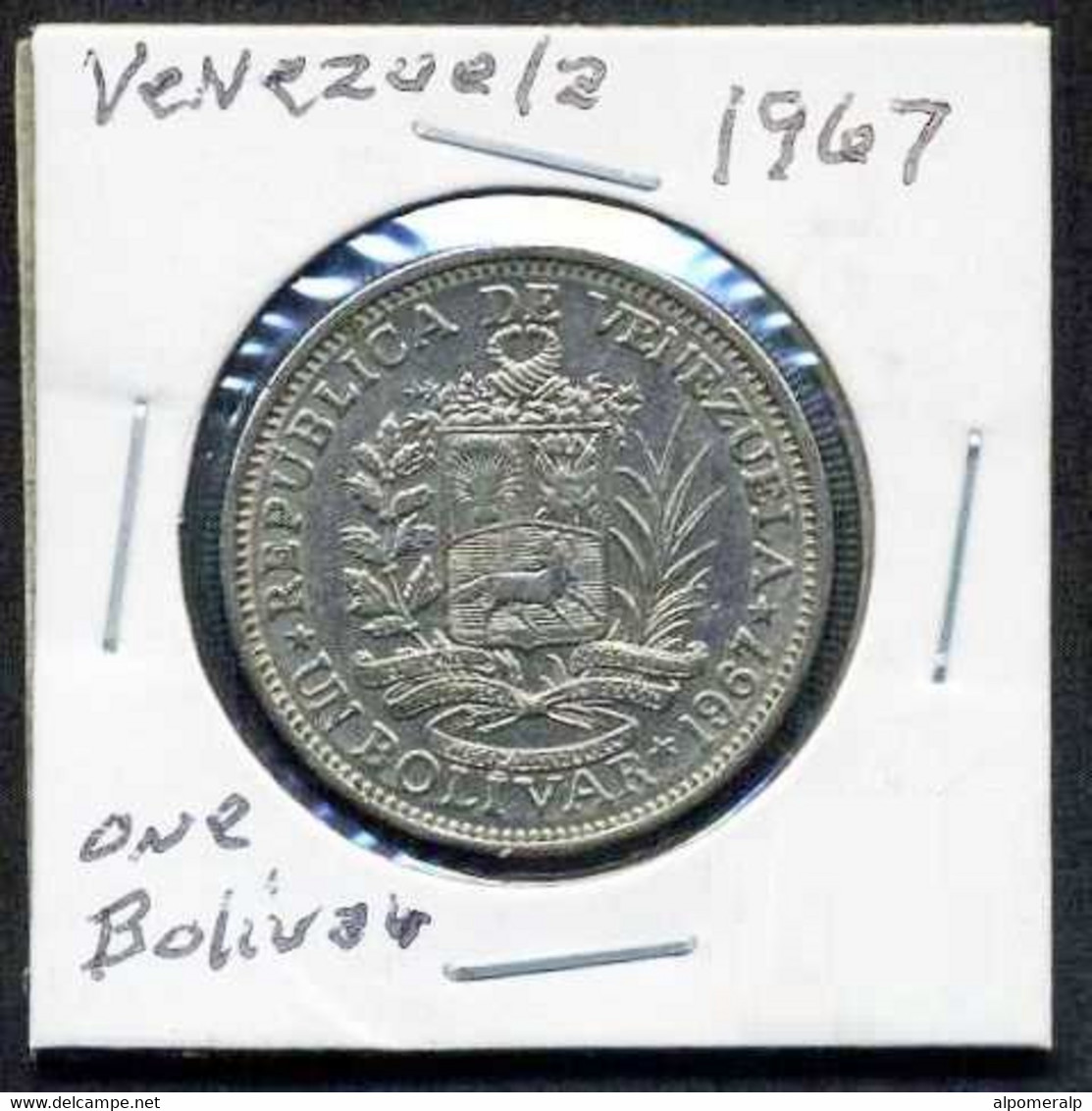 Venezuela 1967 1 Bolivar - Venezuela