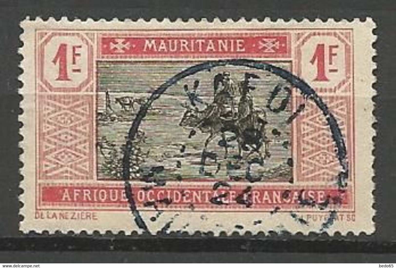 MAURITANIE N° 31 CACHET KAEDI - Usati