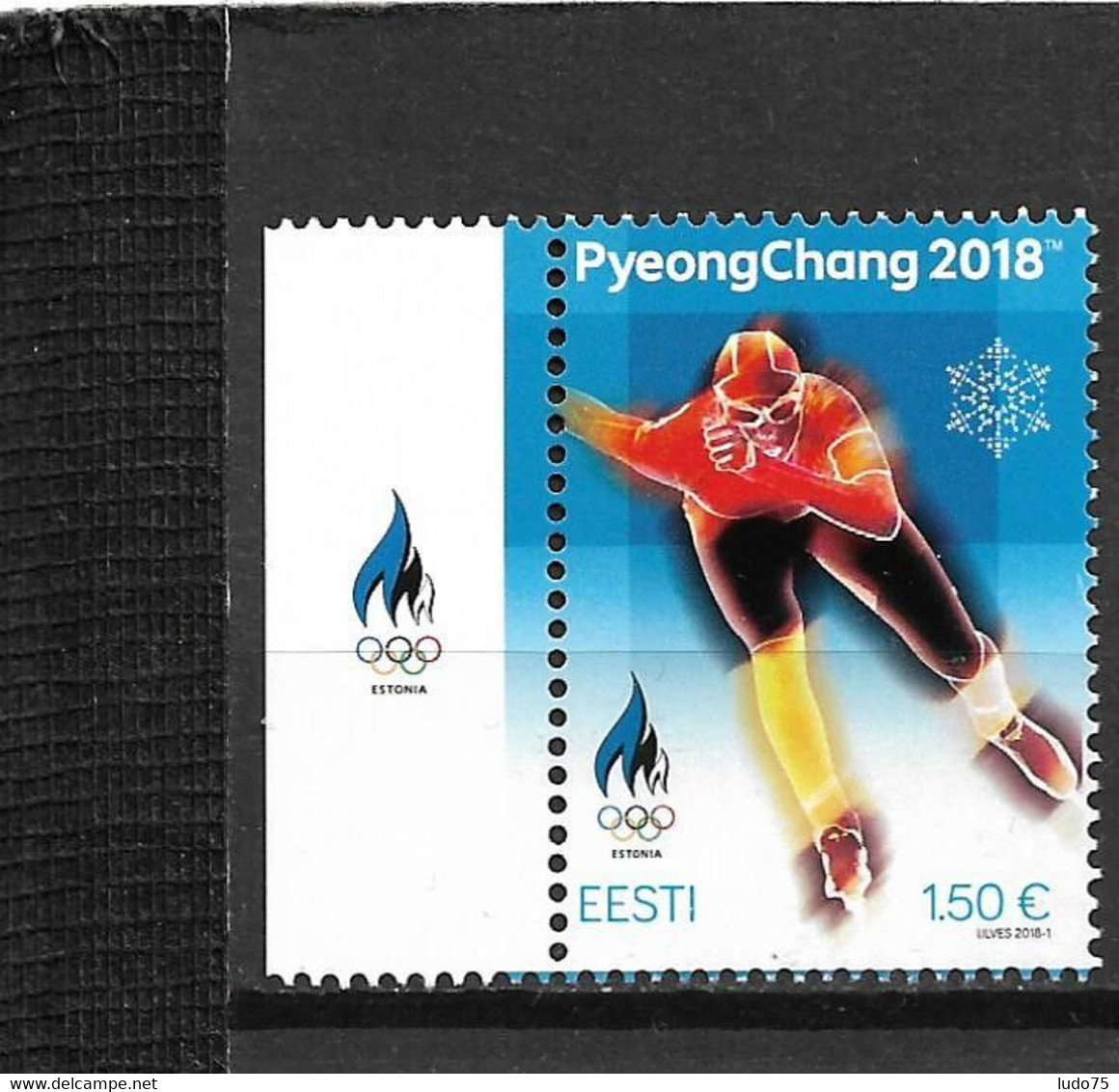 ESTONIA ESTONIE ESTLAND Olympics 2018 Serie/set, Neuf/mint/ungestemp. - Winter 2018: Pyeongchang