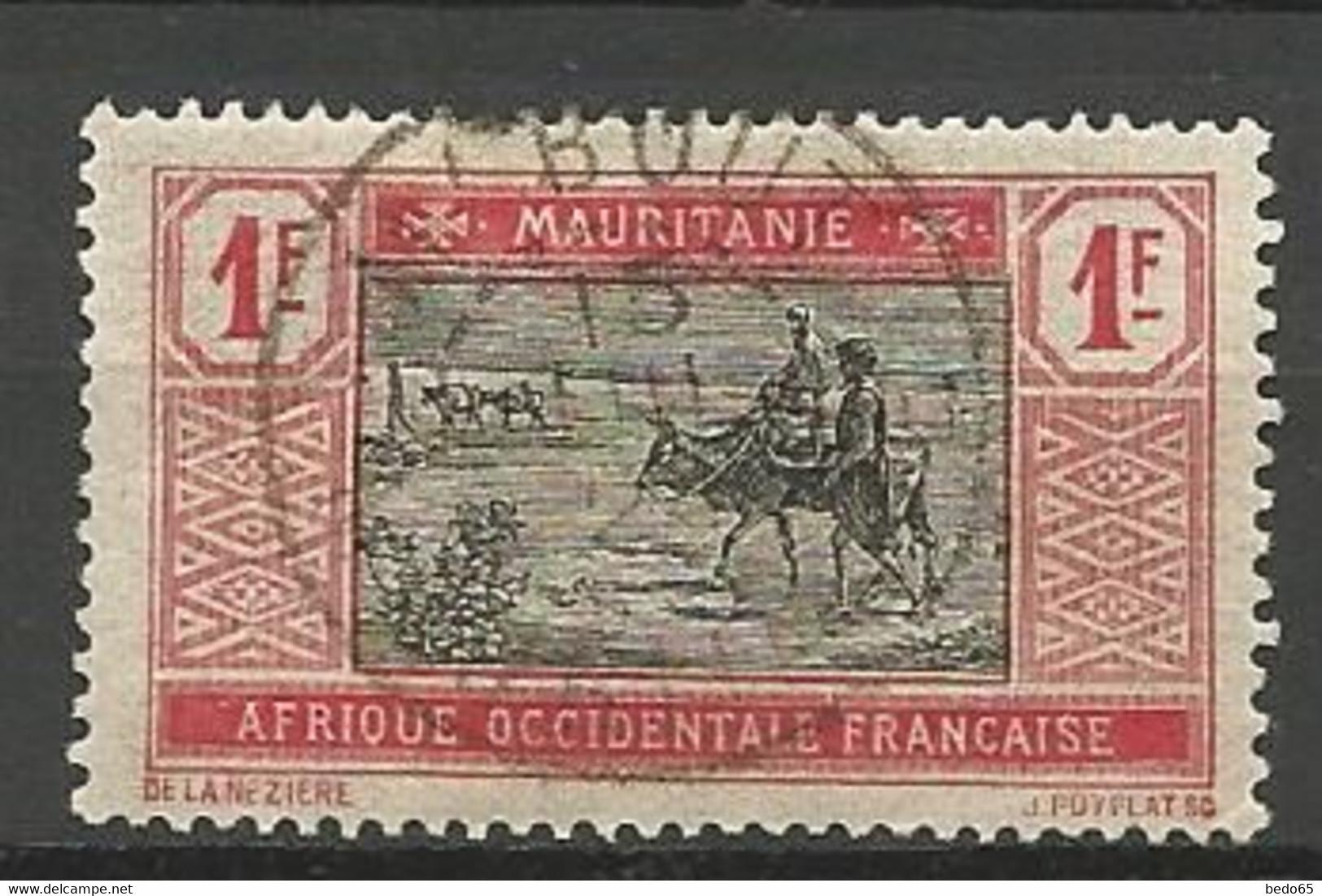 MAURITANIE N° 31 CACHET M' BOUT - Oblitérés