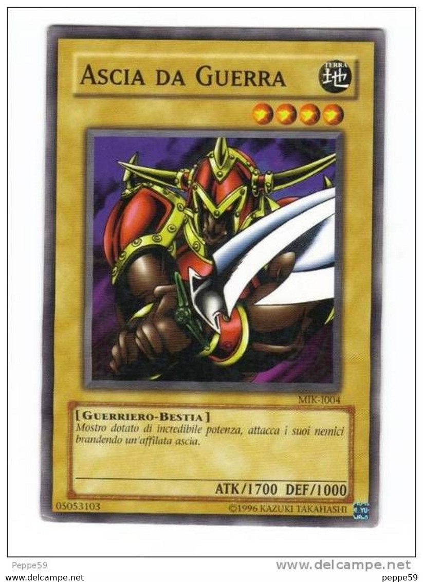 Yu Gi Oh - Serie Italiana - Ascia Di Guerra   ( Yugioh Yu-gi-oh Trading Cards Mangas ) - Yu-Gi-Oh