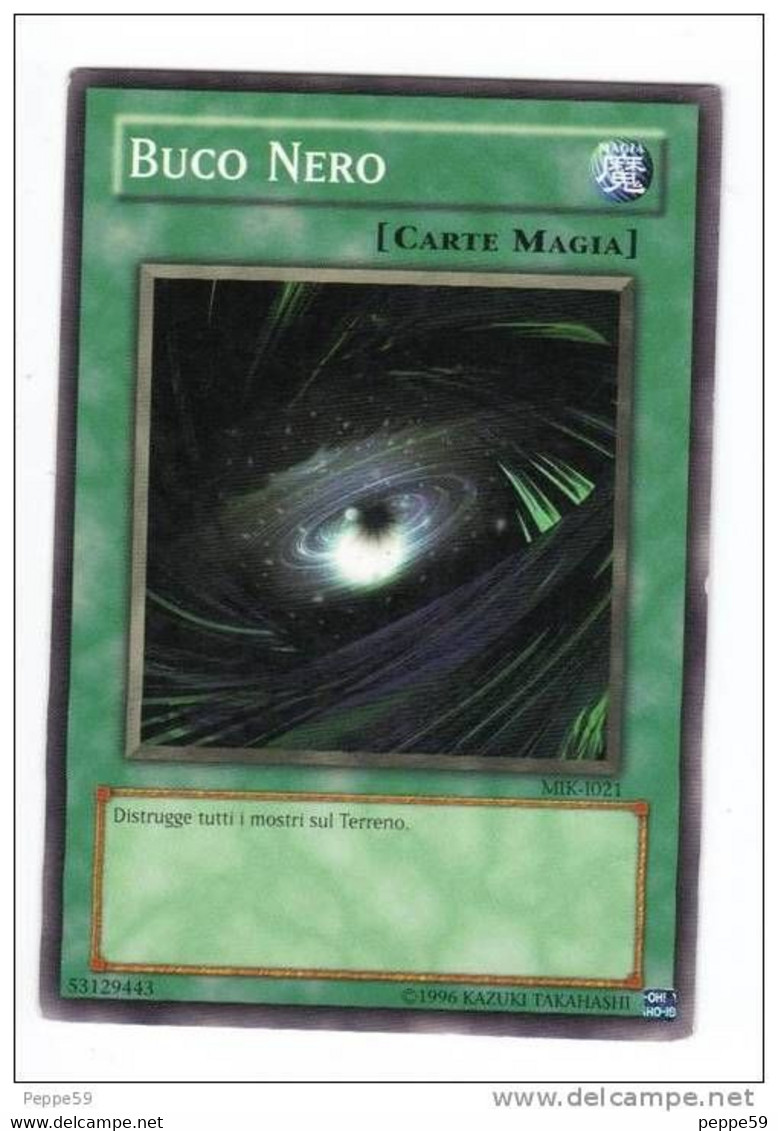 Yu Gi Oh - Serie Italiana - Buco Nero   ( Yugioh Yu-gi-oh Trading Cards Mangas ) - Yu-Gi-Oh