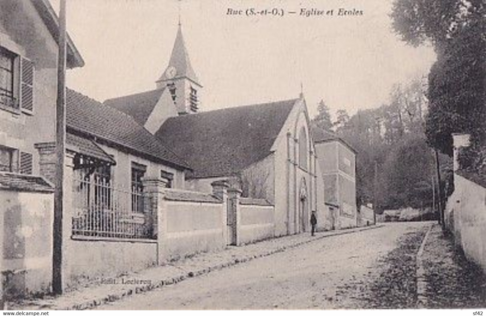 BUC                EGLISE ET ECOLES - Buc