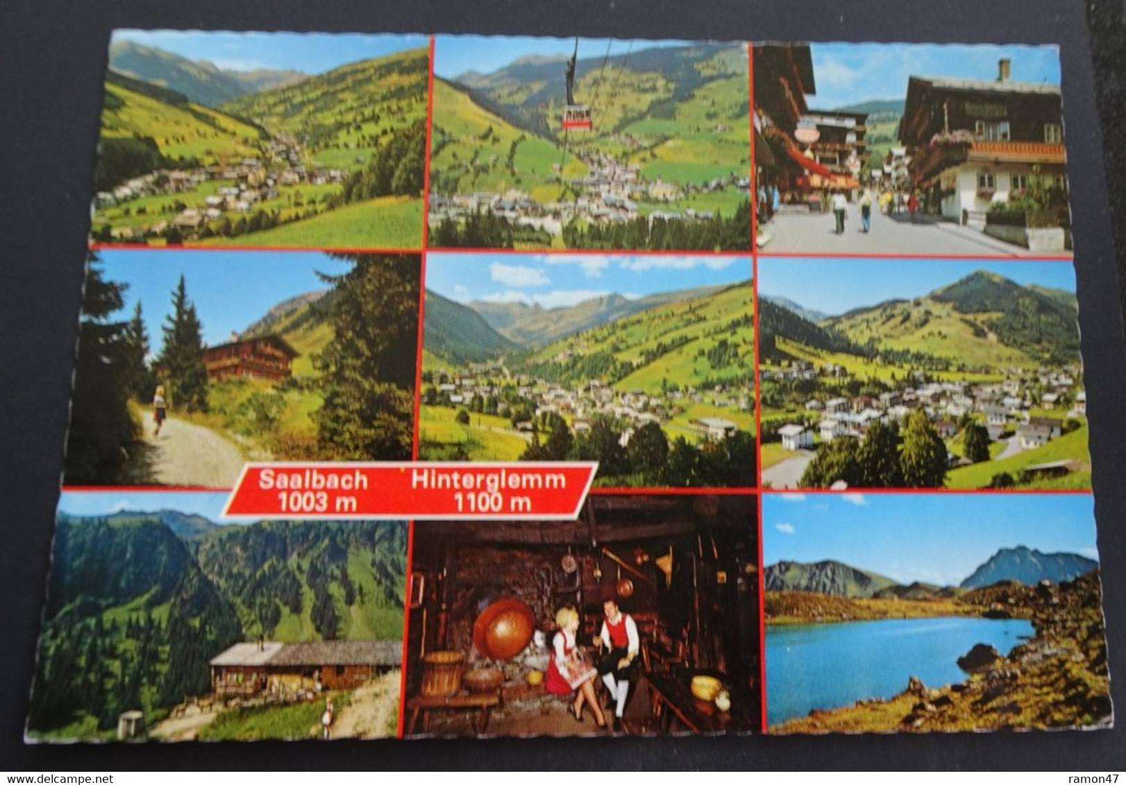 Saalbach - Hinterglemm - Tauernverlag W.K. Hühne, Zell Am See - # OC 731 - Saalbach