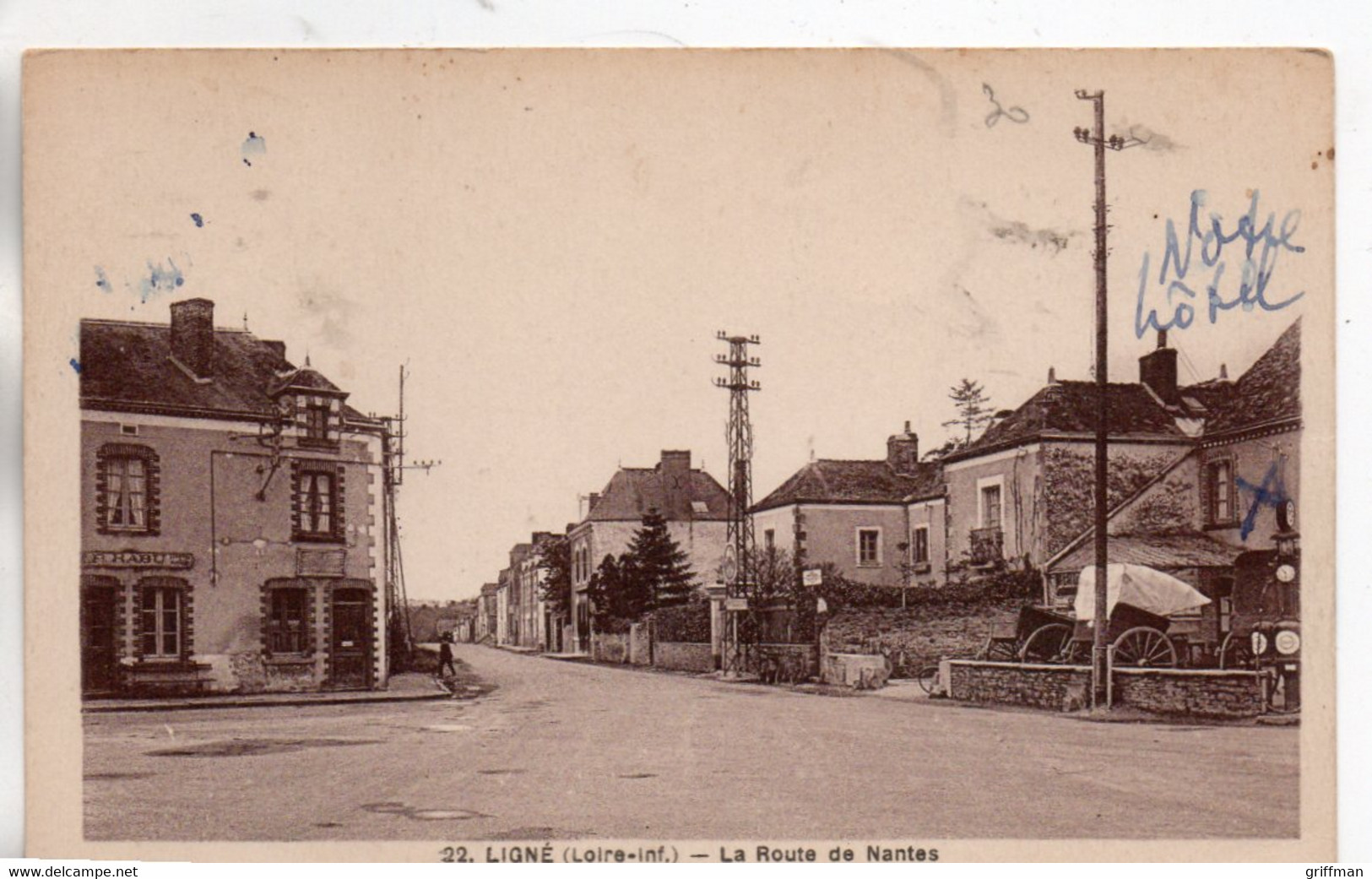 LIGNE LA ROUTE DE NANTES TBE - Ligné