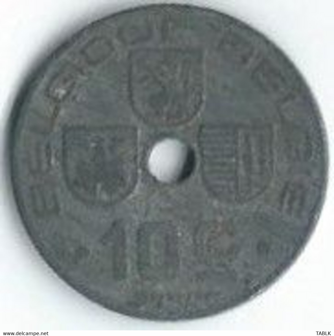 MM185 - BELGIË - BELGIUM - 10 CENT 1942 - 10 Cents