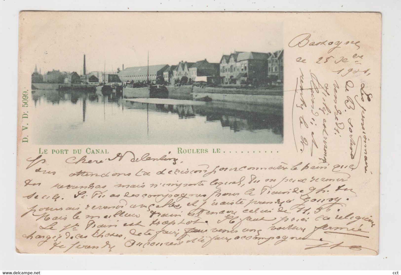 Roeselare  Roulers  Le Port Du Canal  Edit D.V.D. 5099 - Roeselare