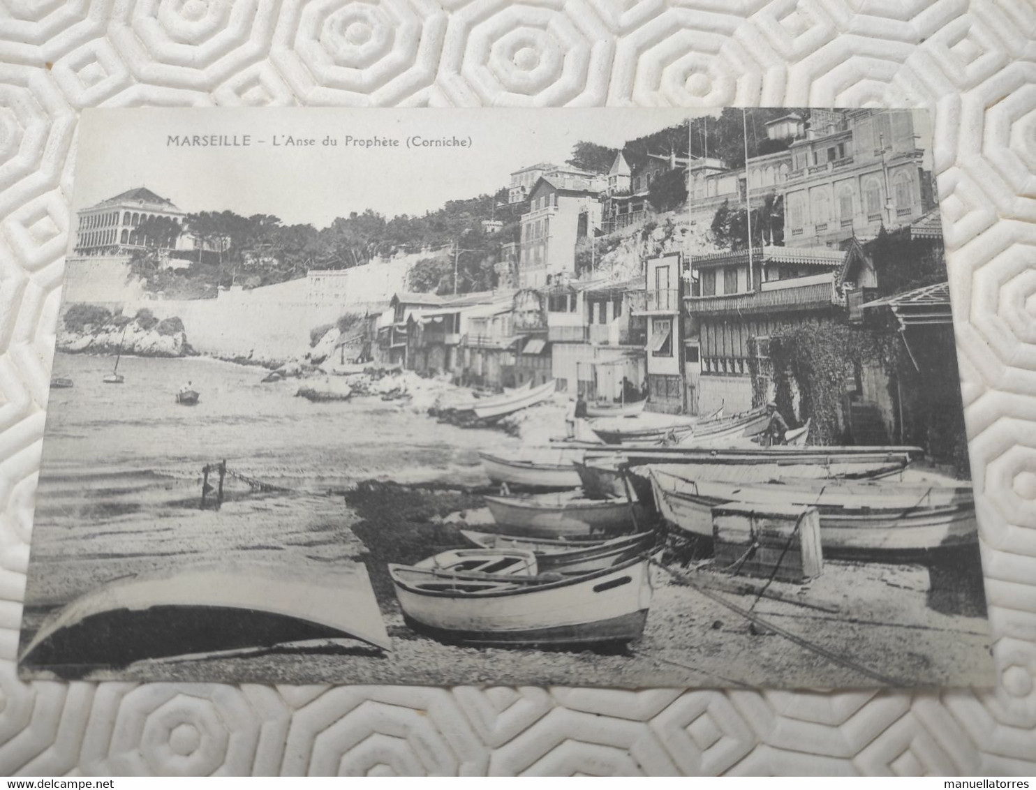 Ancienne Carte Postale - Marseille - L'anse Du Prophéte (corniche) - Endoume, Roucas, Corniche, Plages