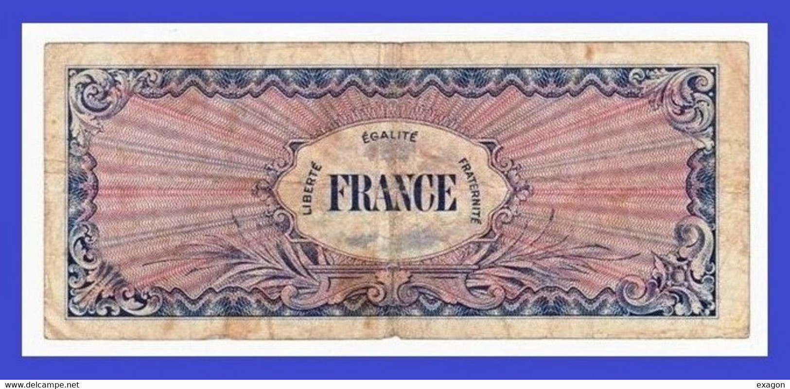 Banconota Occupazione Americana Della Francia -  50 FRANCS - 1944 - Stock 98 - 1944 Flag/France