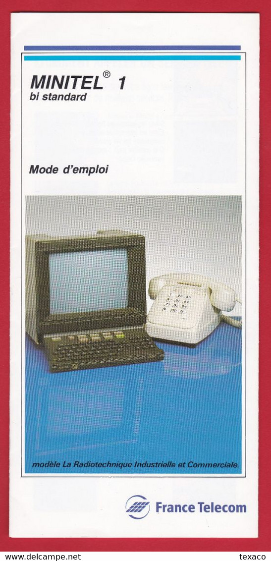 Mode D'emploi MINITEL 1 - Altri & Non Classificati