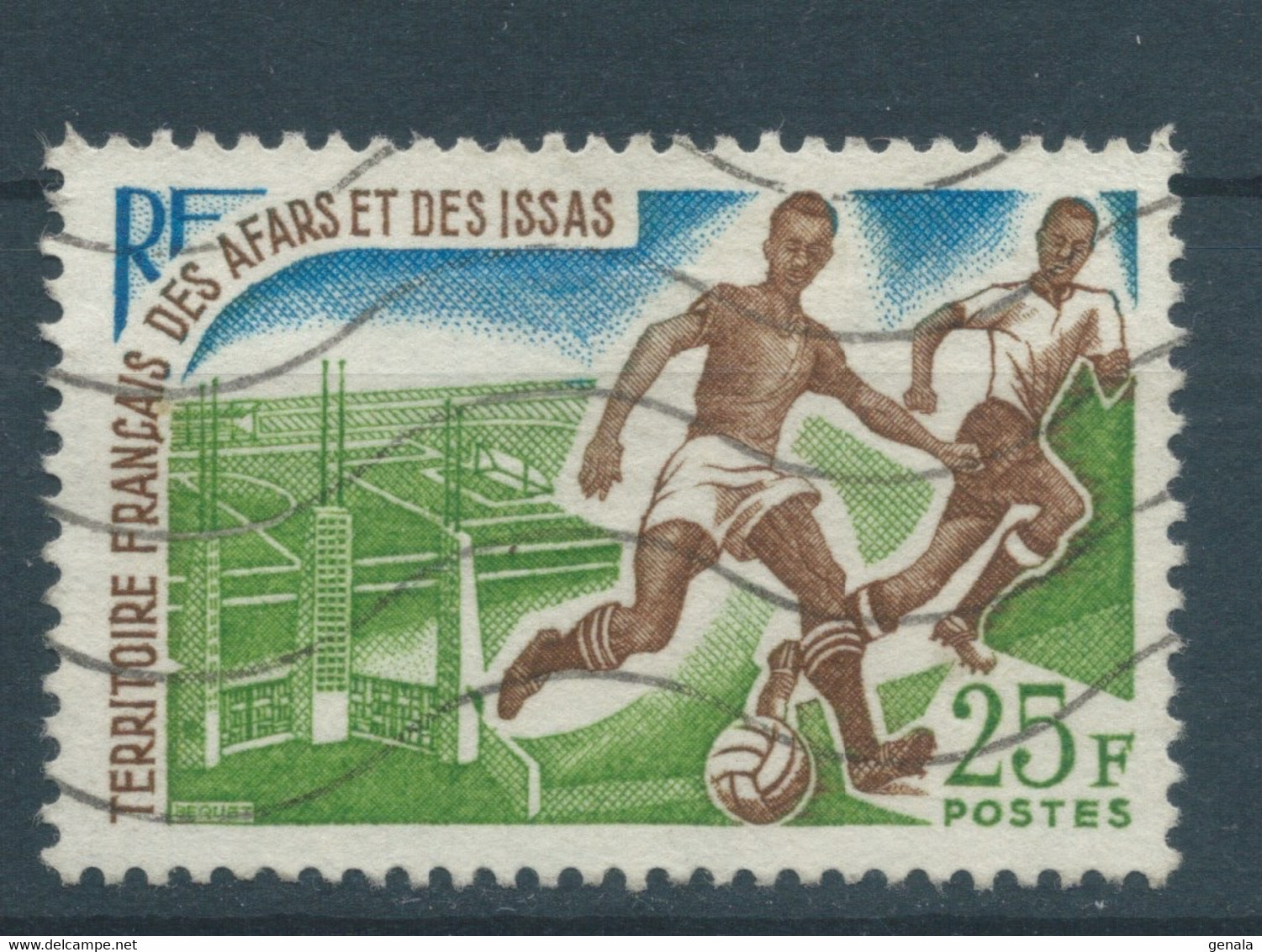 AFARS ET ISSAS N° 334 Football - Oblitérés