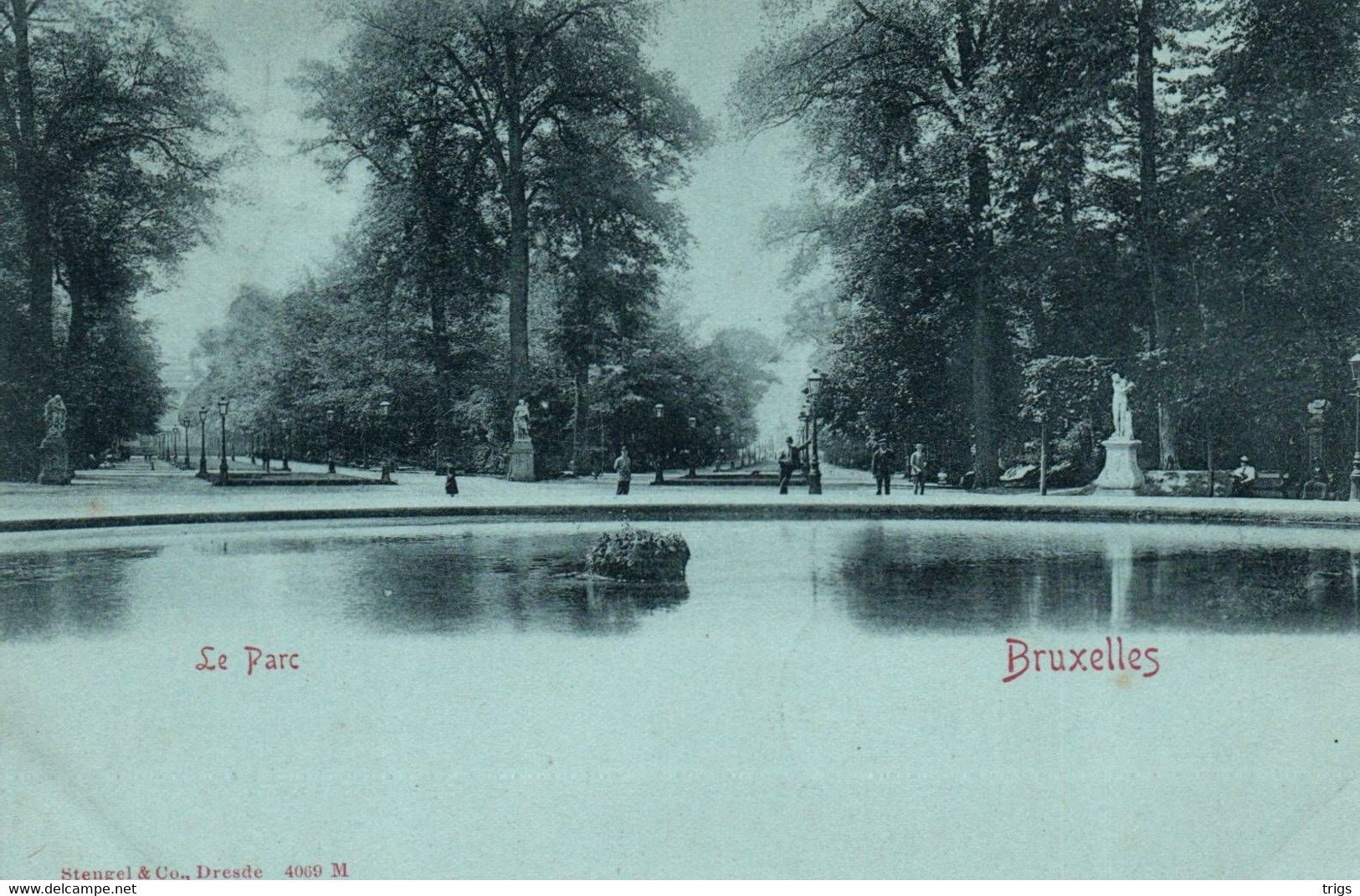 Bruxelles - Le Parc - Bossen, Parken, Tuinen