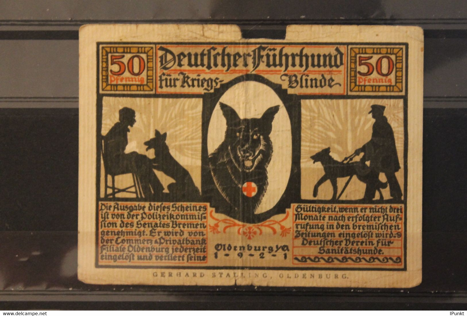 Deutschland Notgeld 1921; Oldenburg, 50 Pf. - Non Classificati