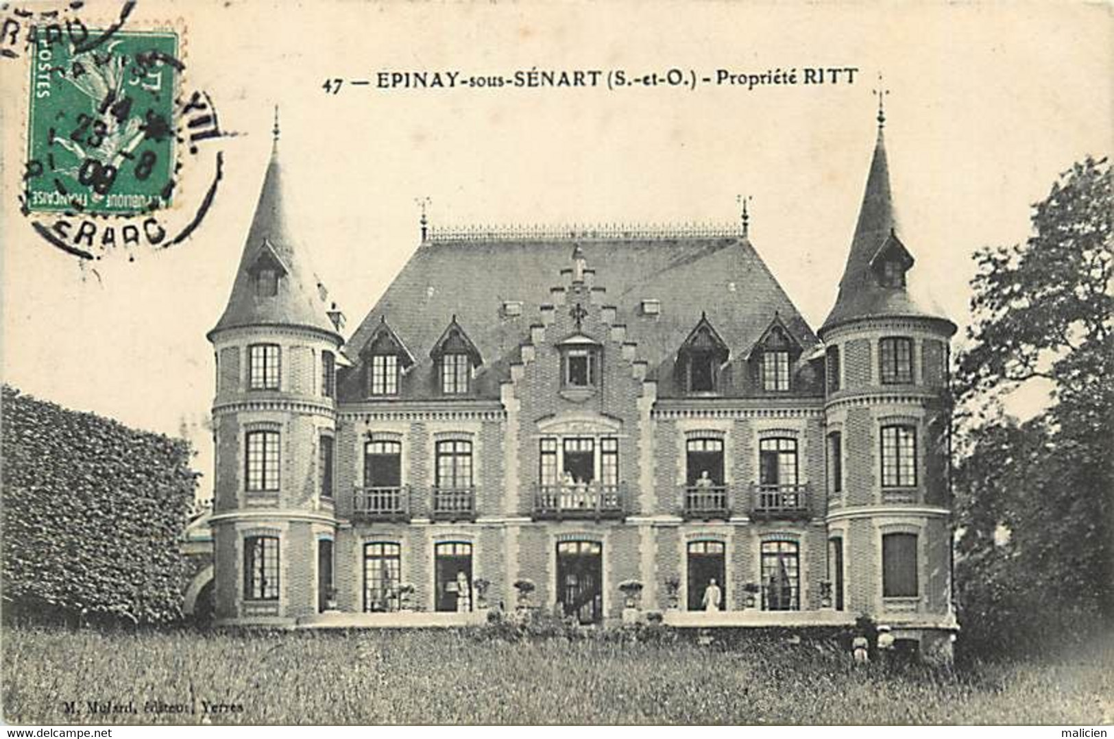 - Essonne -ref-A987- Epinay Sous Sénart - Propriété Ritt - Propriétés - Château - Châteaux - - Epinay Sous Senart