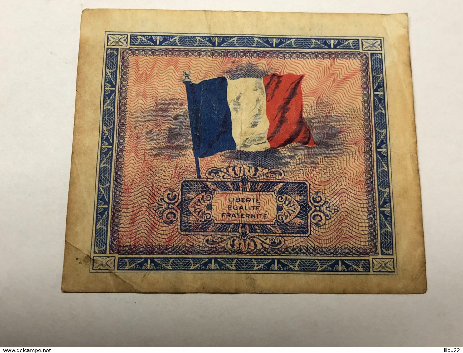 2 Francs 1944 Drapeau/France - 1944 Flag/France