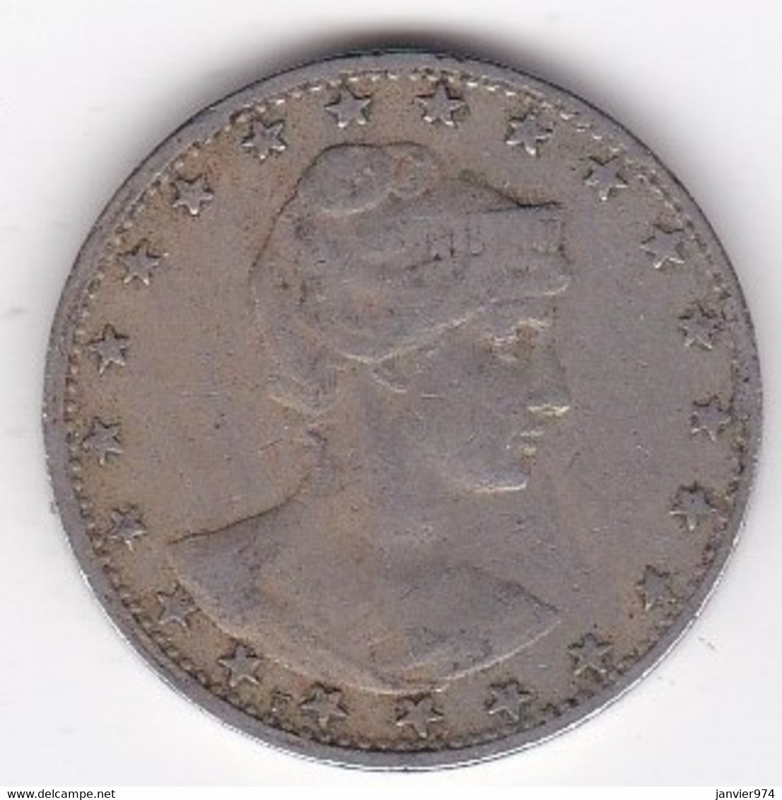 Brésil. 200 Reis 1901. Copper-Nickel . KM# 504 - Brasile
