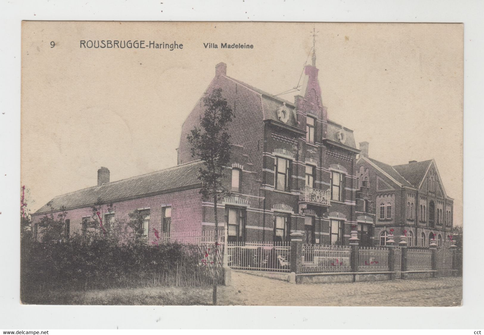 Rousbrugge Roesbrugge Poperinge   Villa Madeleine  Edit Veuve Allaert-Caron N° 9 - Poperinge