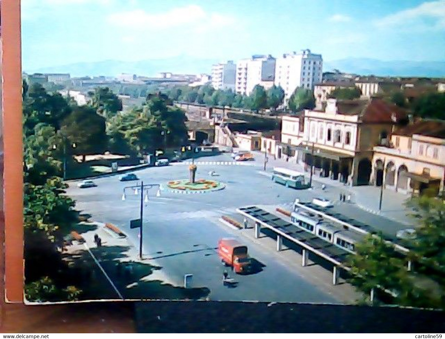 TORINO LA STAZIONE DI PORTA SUSA E PIAZZALE VB1960 JA5224 - Stazione Porta Nuova