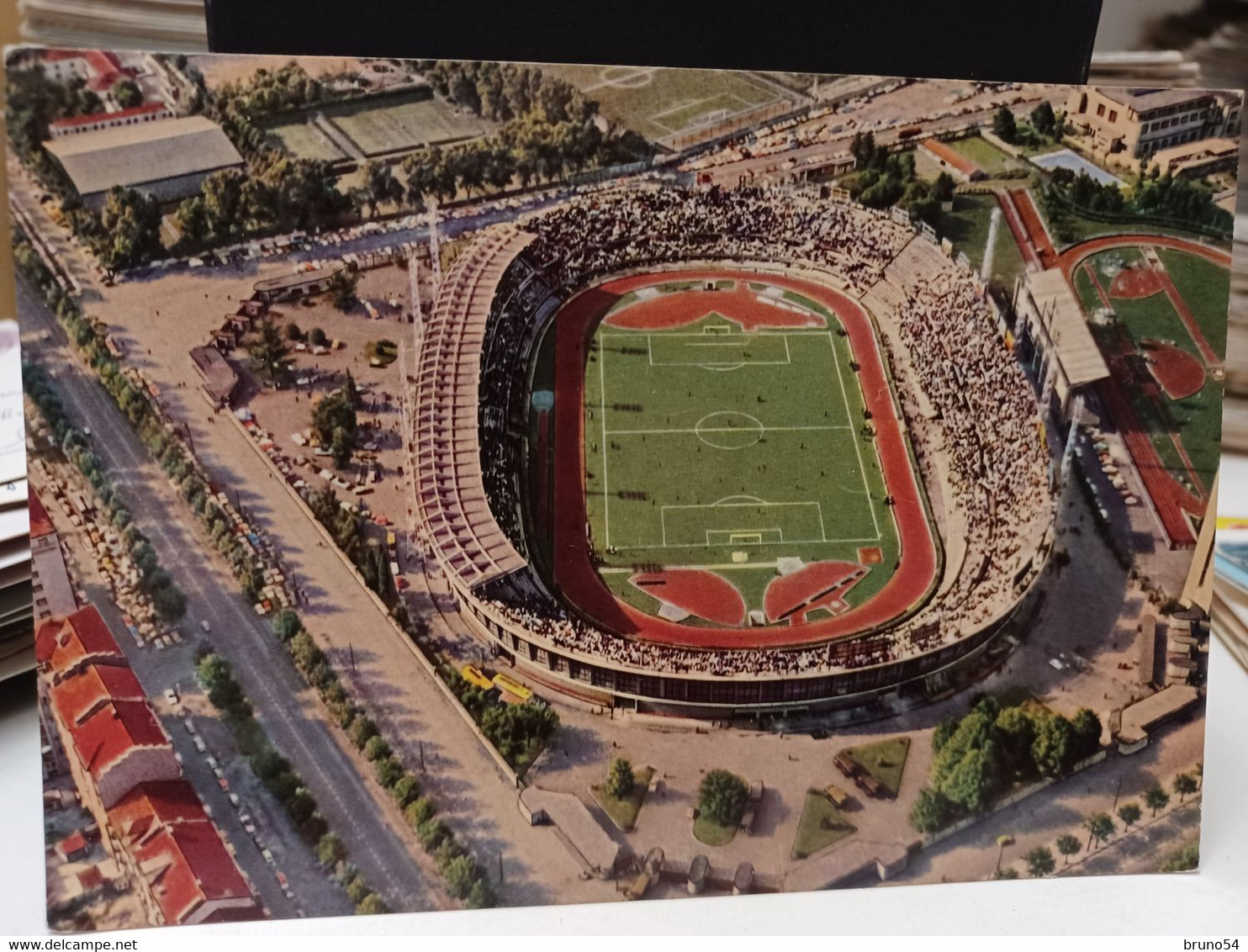 Cartolina Stadio Comunale Di Torino Veduta Aerea 1969 - Estadios E Instalaciones Deportivas