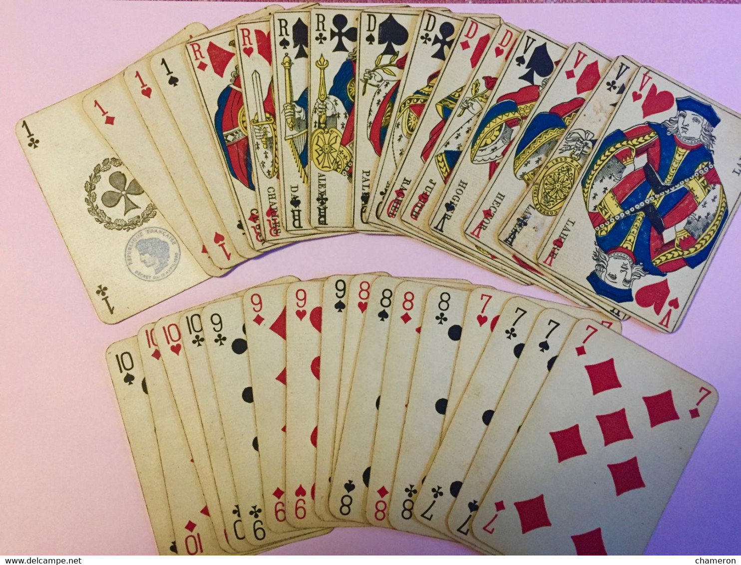 B.P. Grimaud, Partis. N° 90 Poker - 32 Cartes