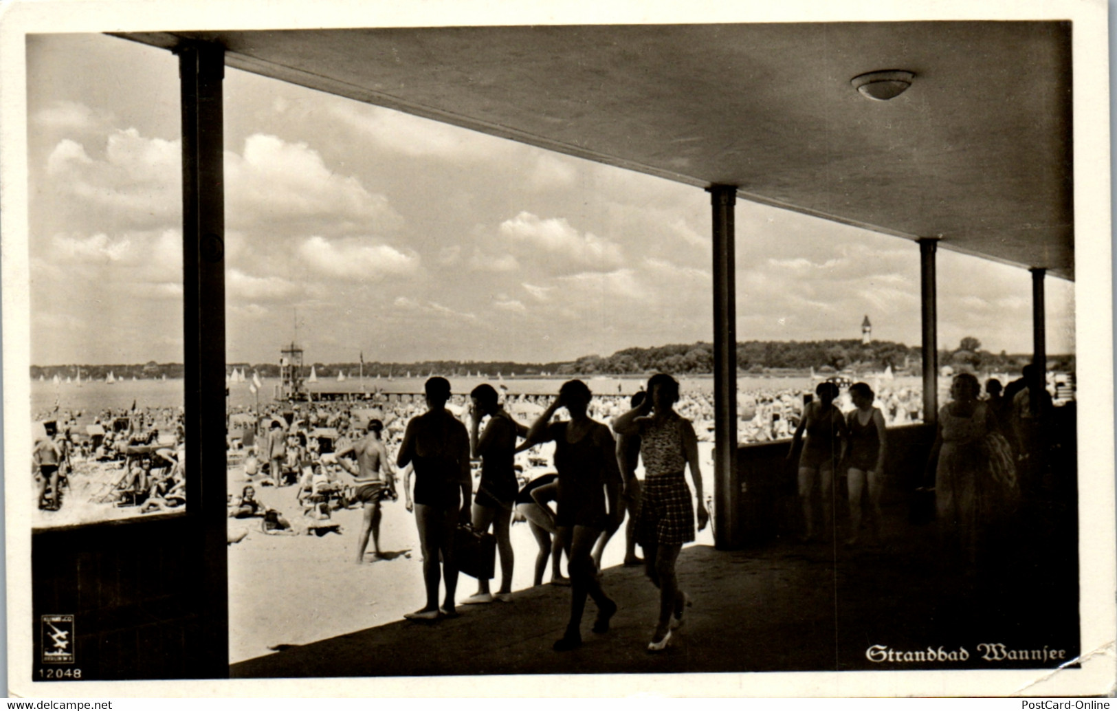 40663 - Deutschland - Berlin , Strandbad Wannsee - Gelaufen 1936 - Wannsee