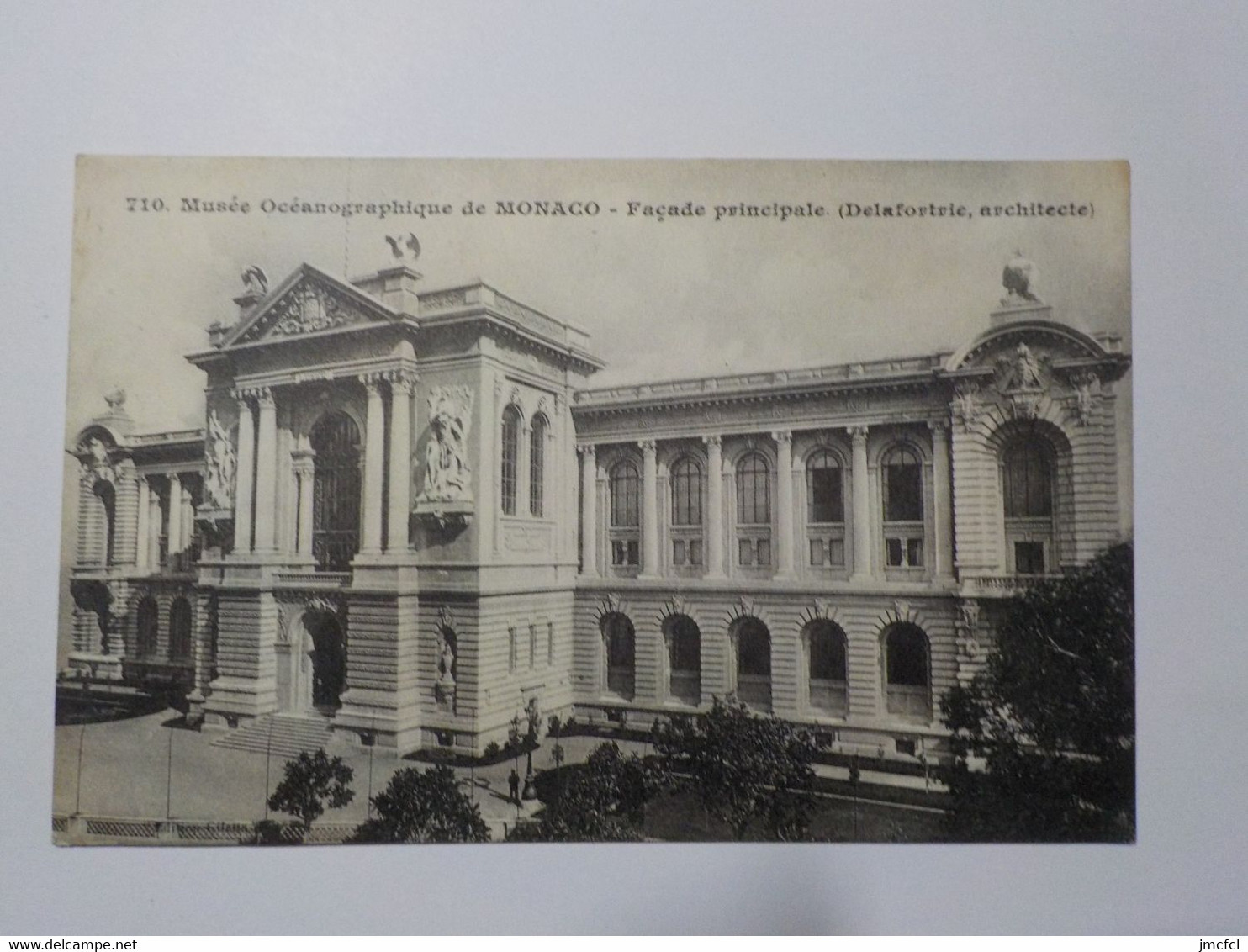 MONACO  Musée Océanographique    Façade Principale - Oceanographic Museum