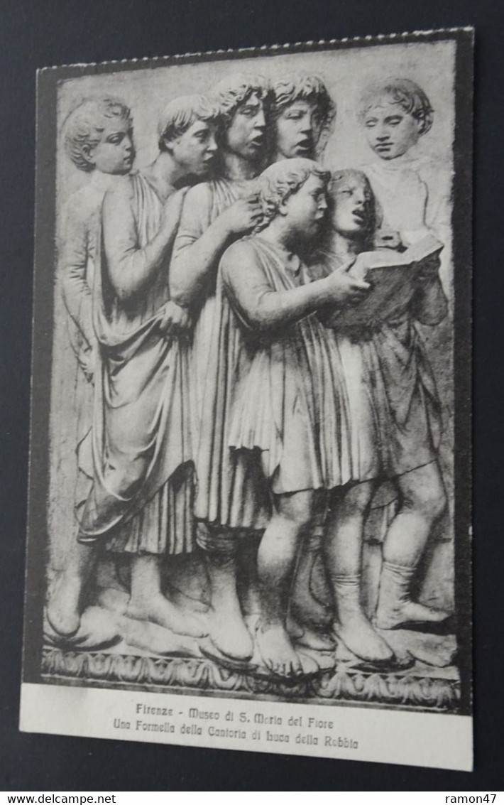 Firenze - Museo Di S. Maria Del Fiore - Una Formella Della Cantoria Di Luca Della Robbia - # 57668 - Sculptures