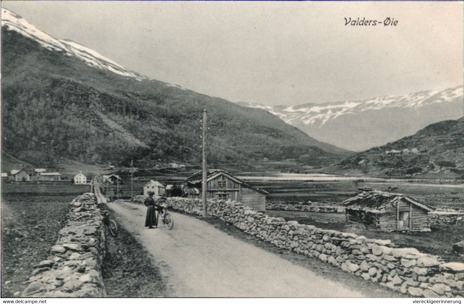 ! Old Postcard Valders Oie, Norwegen, Norway, Norge - Norvège