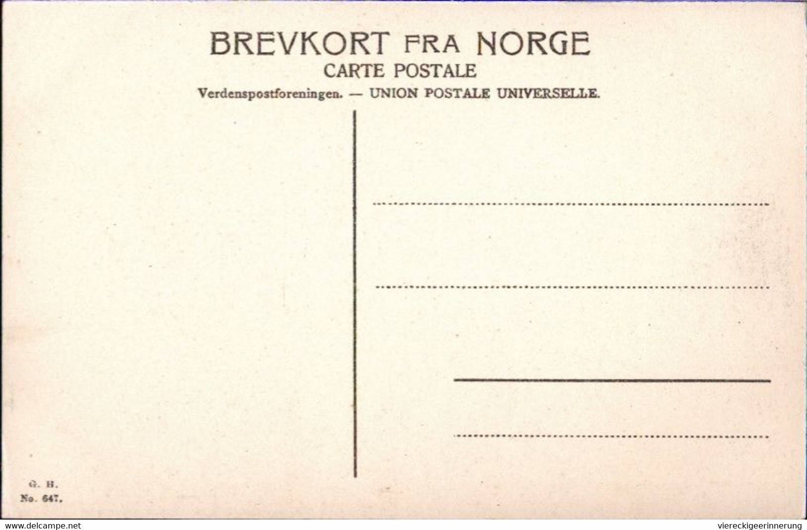 ! Old Postcard Valders Skogstad, Norwegen, Norway, Norge - Norvegia