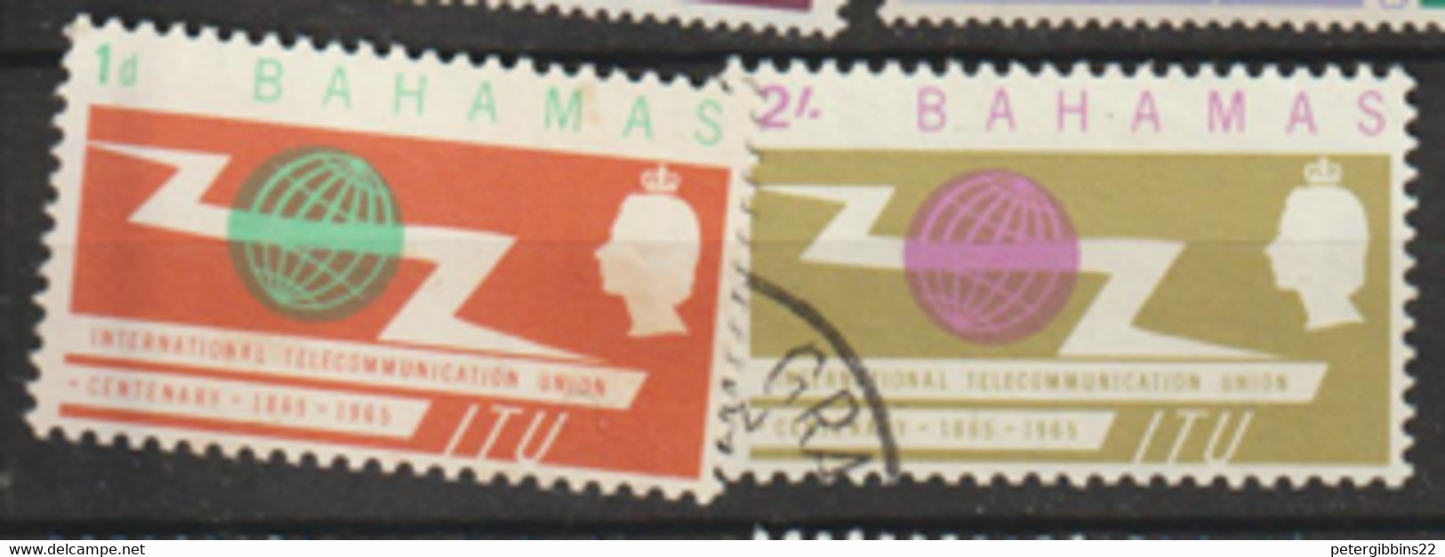 Bahamas   1965  SG  262-3  I T U  Unmounted Mint - 1963-1973 Ministerial Government