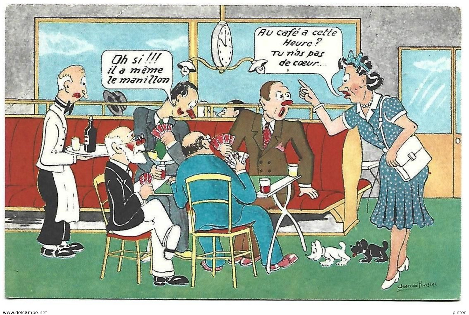Au Café à Cette Heure ?... - Illustrateur Jean De PREISSAC - Preissac