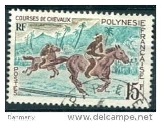 POLYNESIE : Y&T(o) N° 49 : Course De Chevaux - Oblitérés