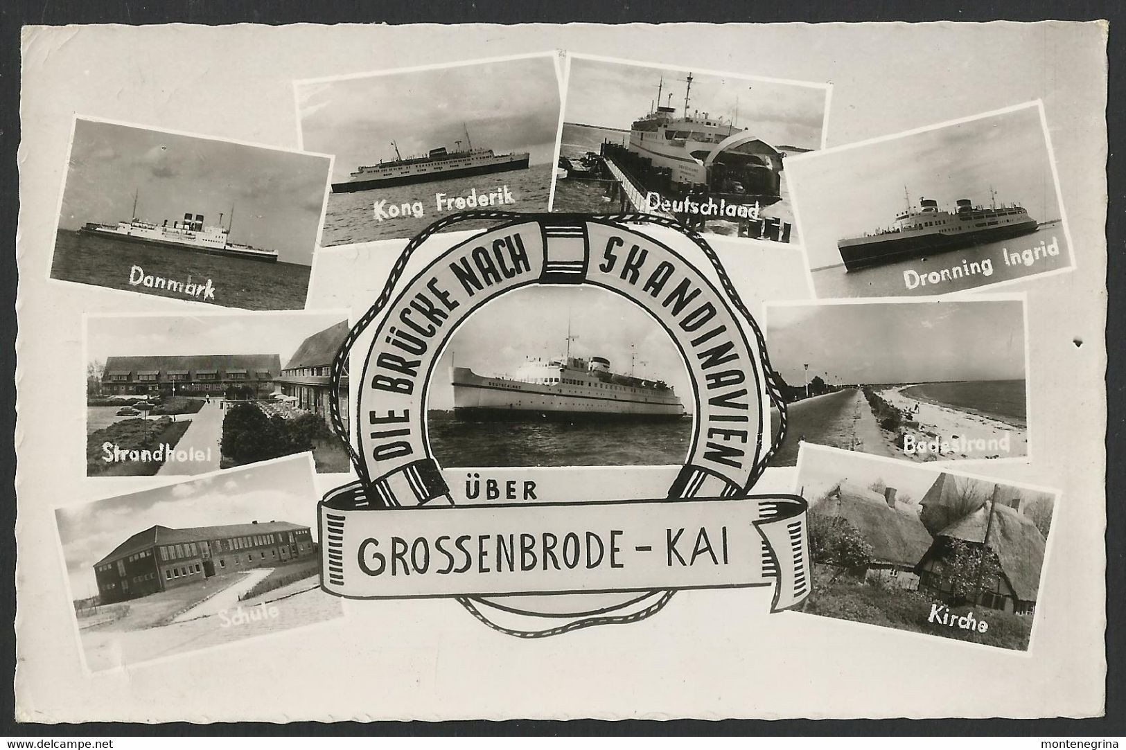 GROSSENBRODE KAI - Schips - Ferry - (multiview) Postcard (see Sales Conditions) 06921 - Oldenburg (Holstein)
