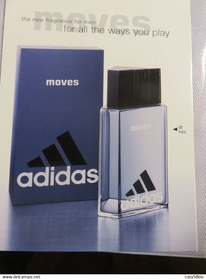 1 Carte Parfumée Adidas Bande A Soulever - Modernes (à Partir De 1961)
