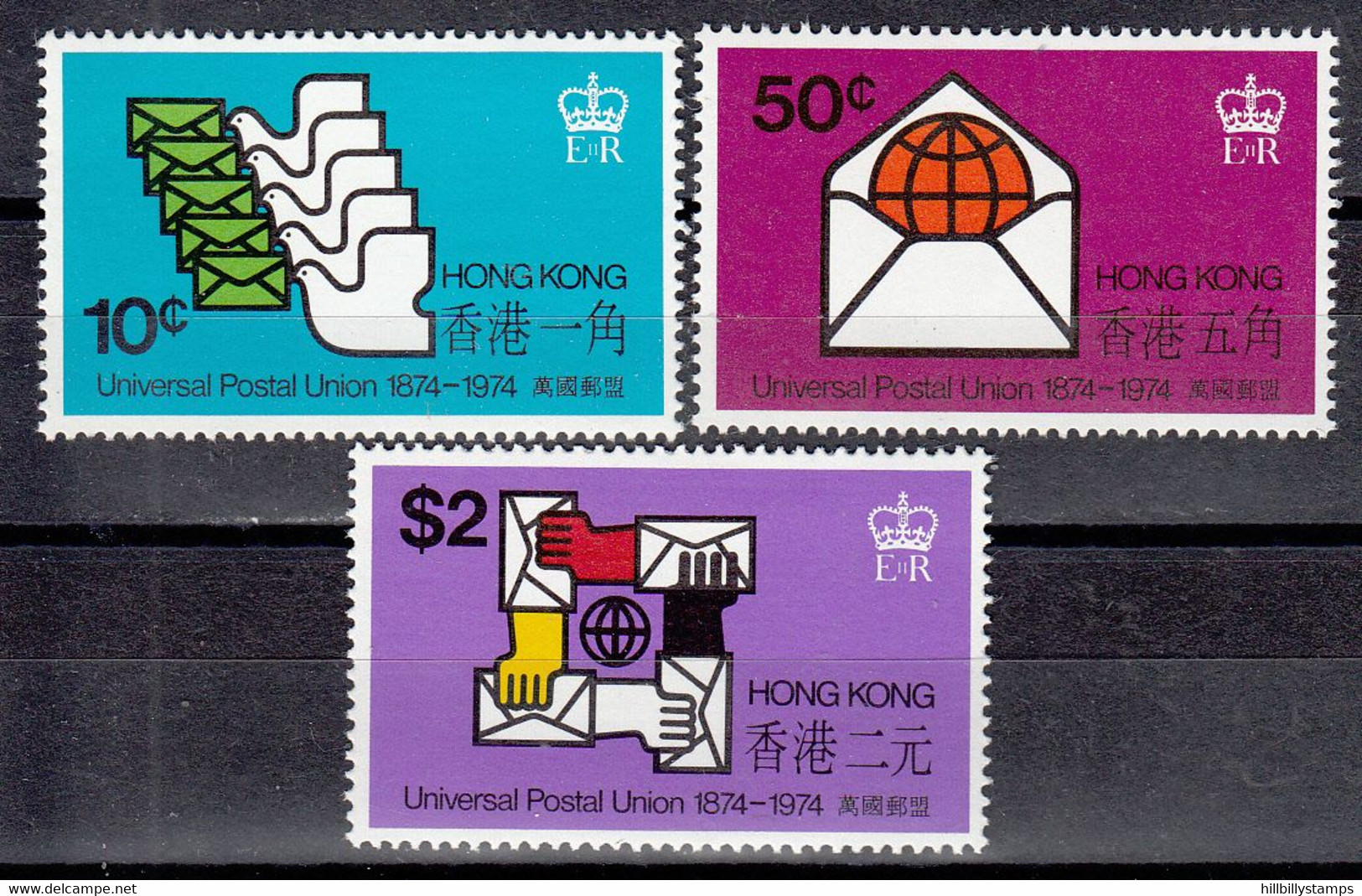 HONG KONG   SCOTT NO 299-301  MINT HINGED   YEAR  1974 - Unused Stamps