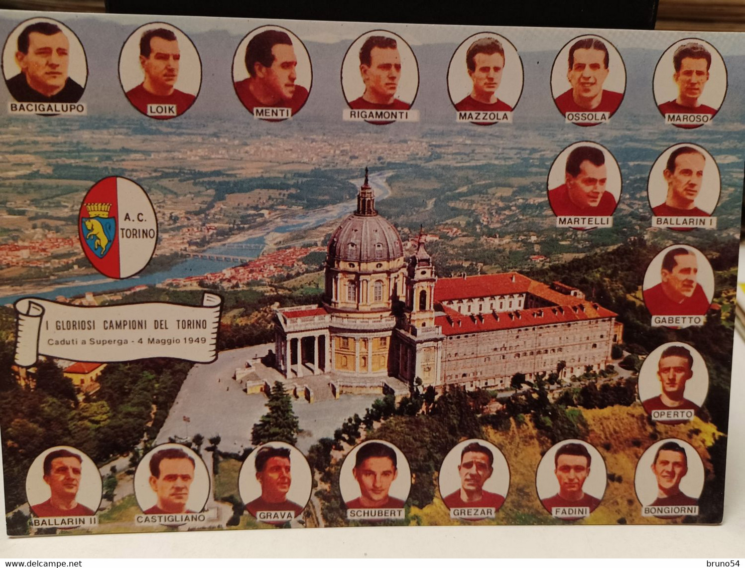 3 Cartoline I Campioni Del Torino I Caduti Di Superga Il 4 Maggio 1949 - Other Monuments & Buildings