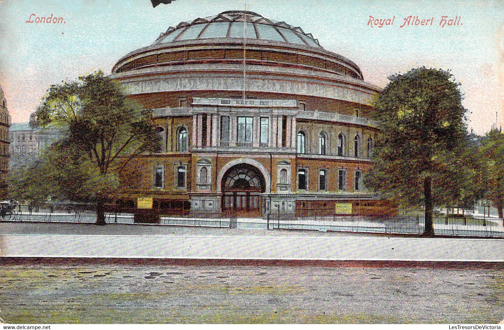 CPA Royaume Unis - Angleterre - London - Royal Albert Hall - Empire Series London - Colorisée - Monument - Autres & Non Classés