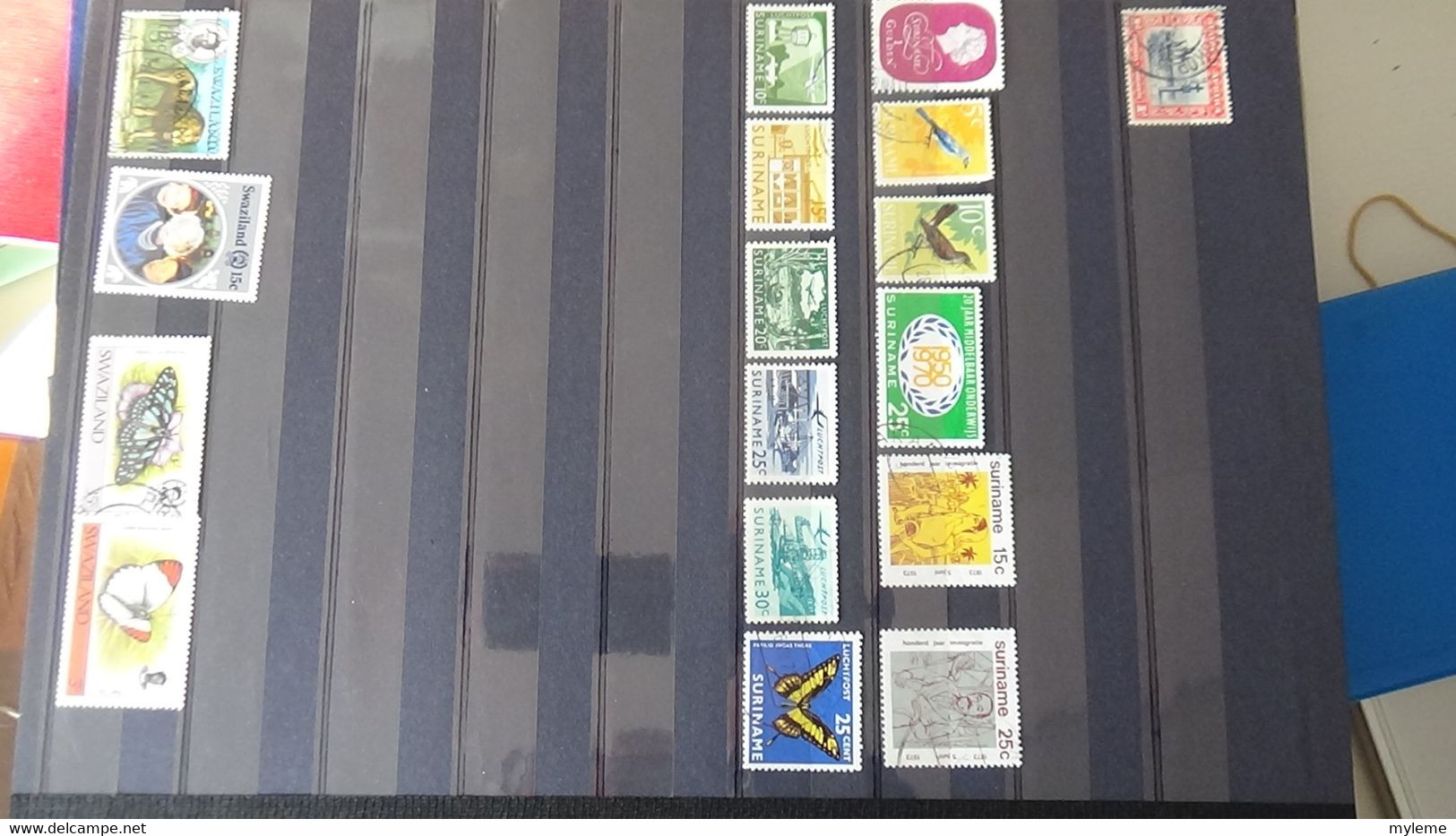 AJ44 Bel ensemble de timbres  de divers pays + France N° 309 + 402 + 424 + 428 ** . Côte 136 euros !!!
