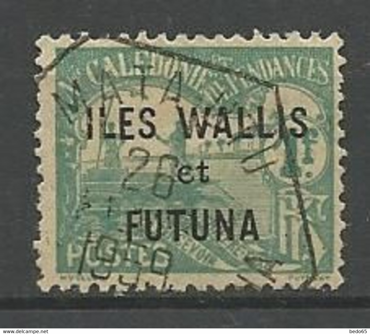 WALLIS ET FUTUNA TAXE  N° 8 CACHET MATA UTU - Postage Due