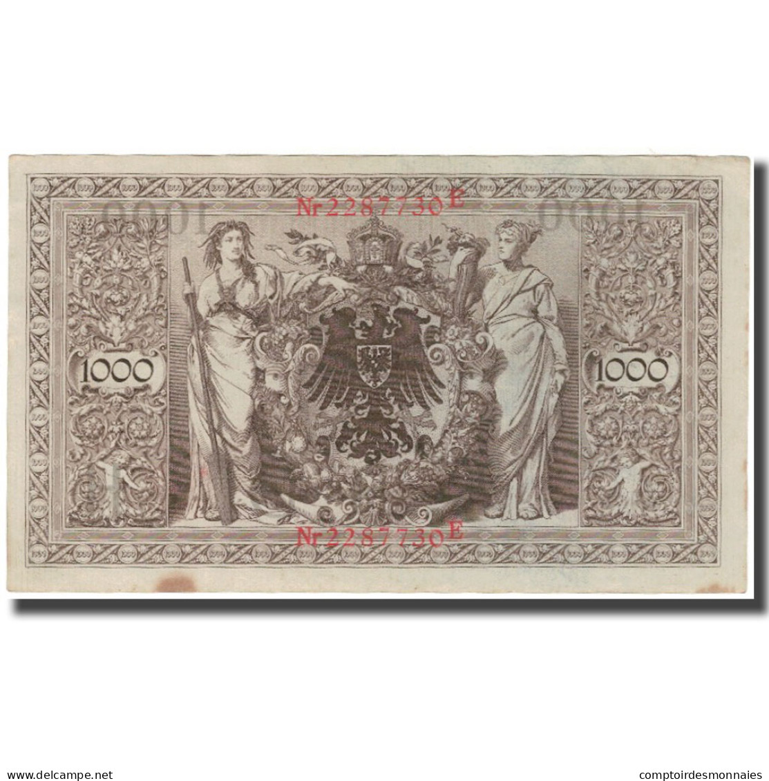 Billet, Allemagne, 1000 Mark, 1910-04-21, KM:44b, TTB - 1000 Mark