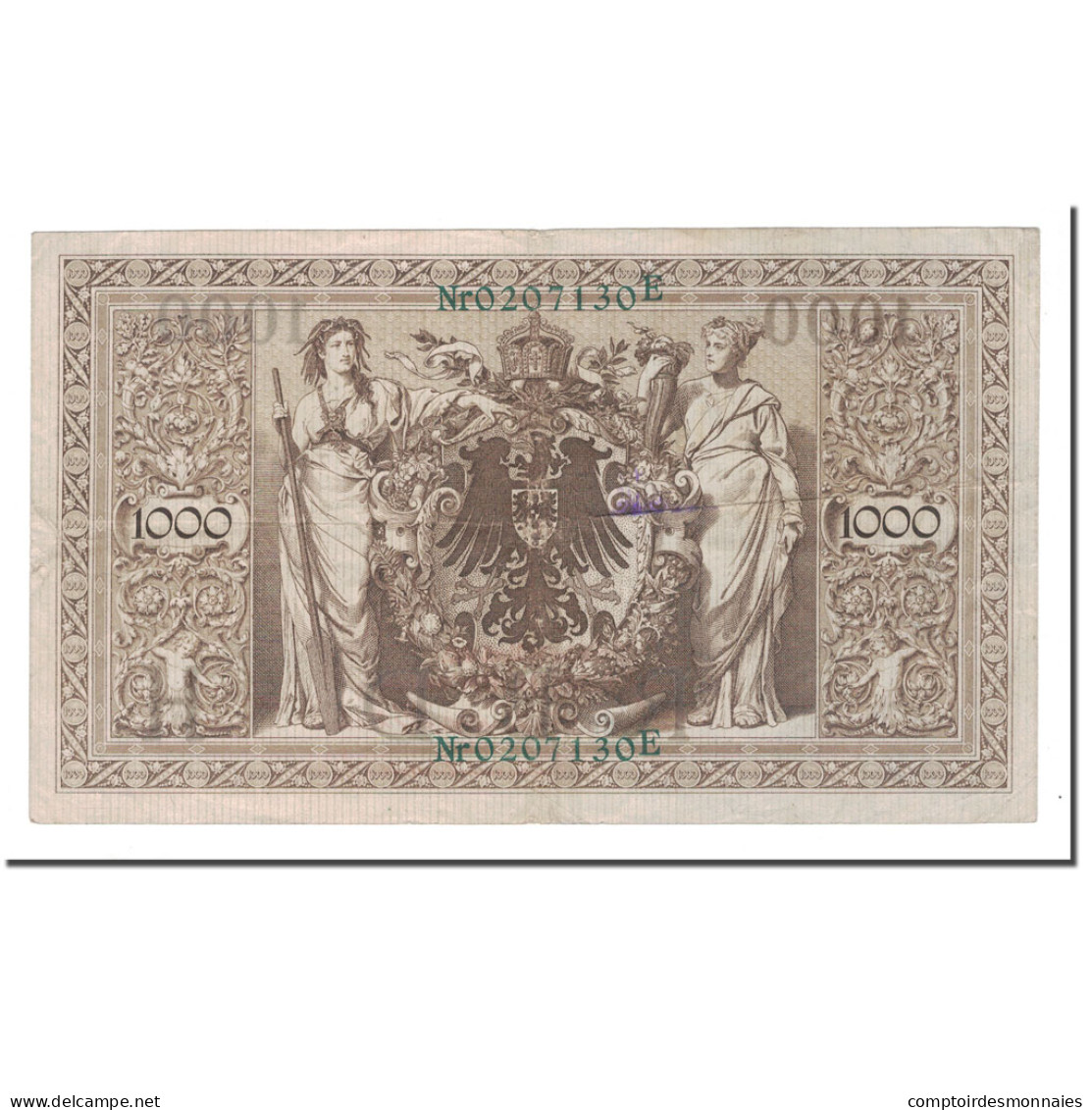 Billet, Allemagne, 1000 Mark, 1910, 1910-04-21, KM:45b, TTB - 1000 Mark