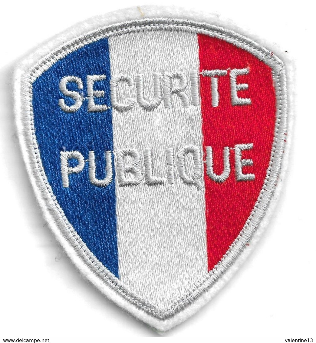 Ecusson POLICE NATIONALE SECURITE PUBLIQUE - Police & Gendarmerie